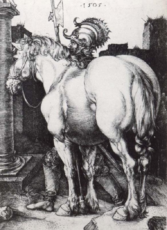 Albrecht Durer The Large Horse oil painting image